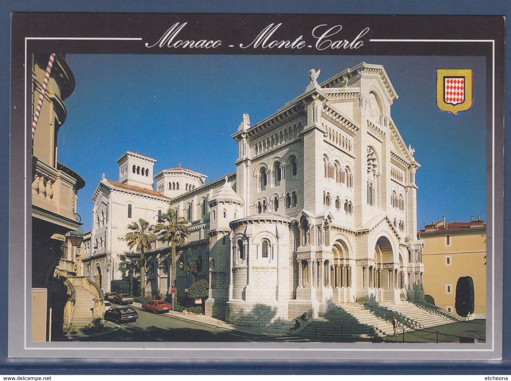 = Principauté De Monaco, La Cathédrale, Carte Postale - Cathédrale Notre-Dame-Immaculée