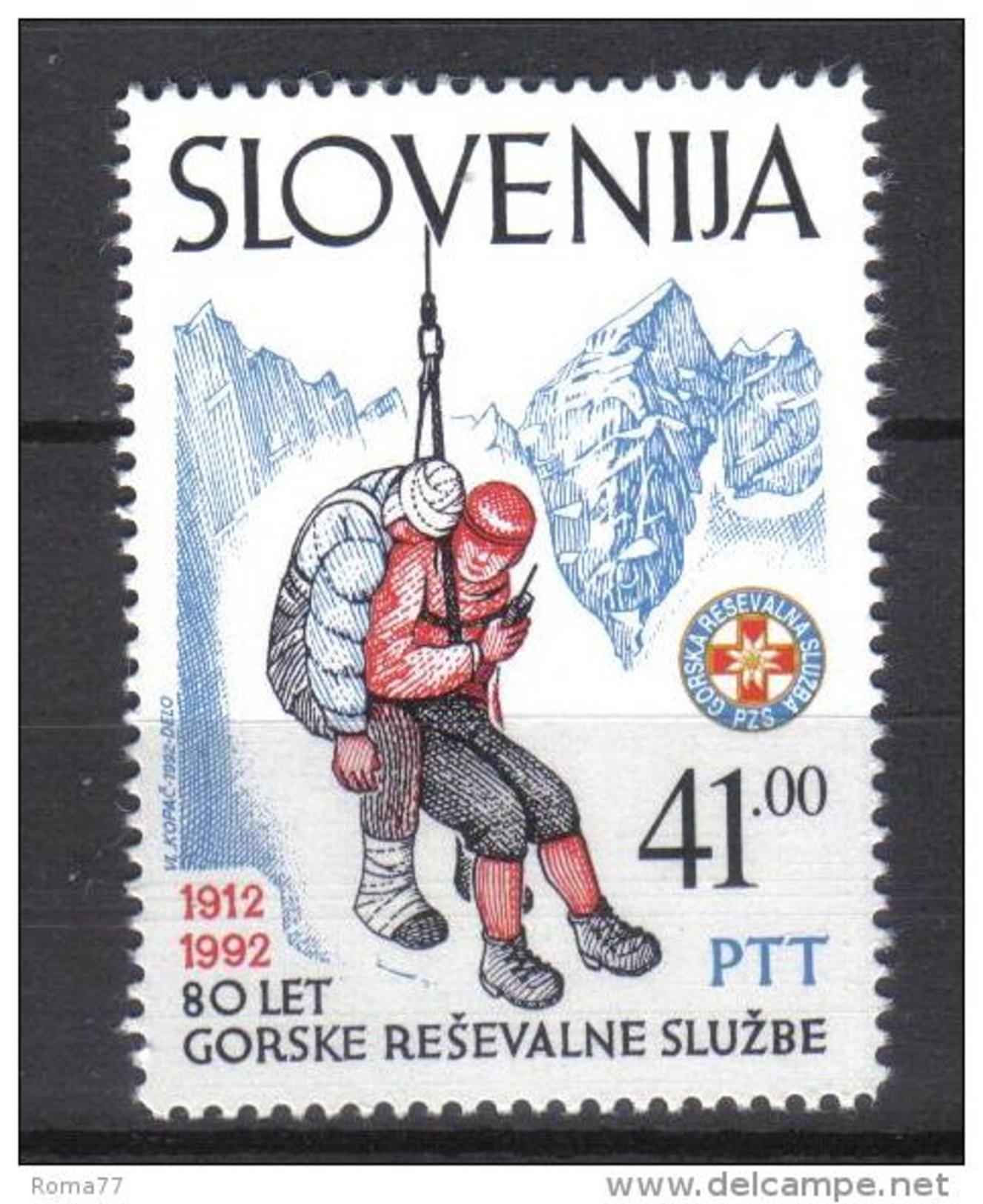 W669 - SLOVENIA , Serie Unificato N. 24 ***  MNH . - Eslovenia