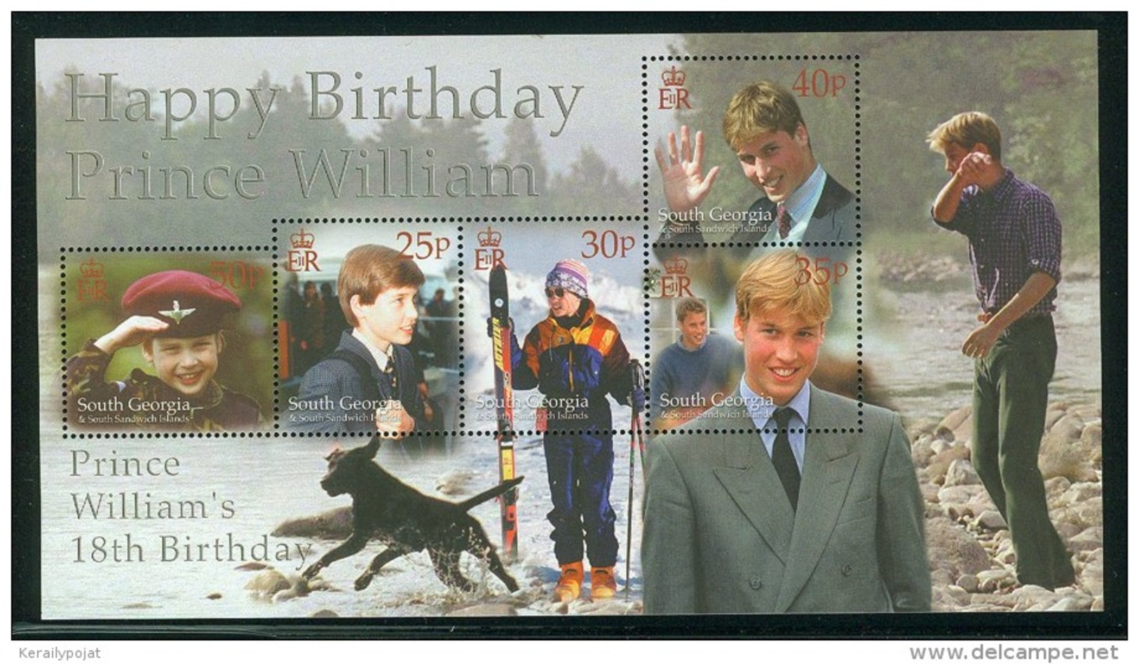 South Georgia - 2000 Prince William Block MNH__(FIL-7261) - South Georgia