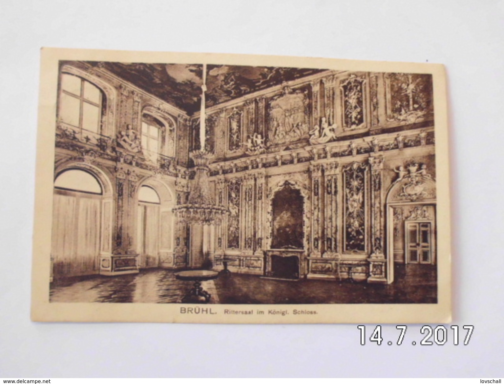 Brühl. - Rittersaal Im Königl Schloss. (7 - 10 - 1910) - Bruehl