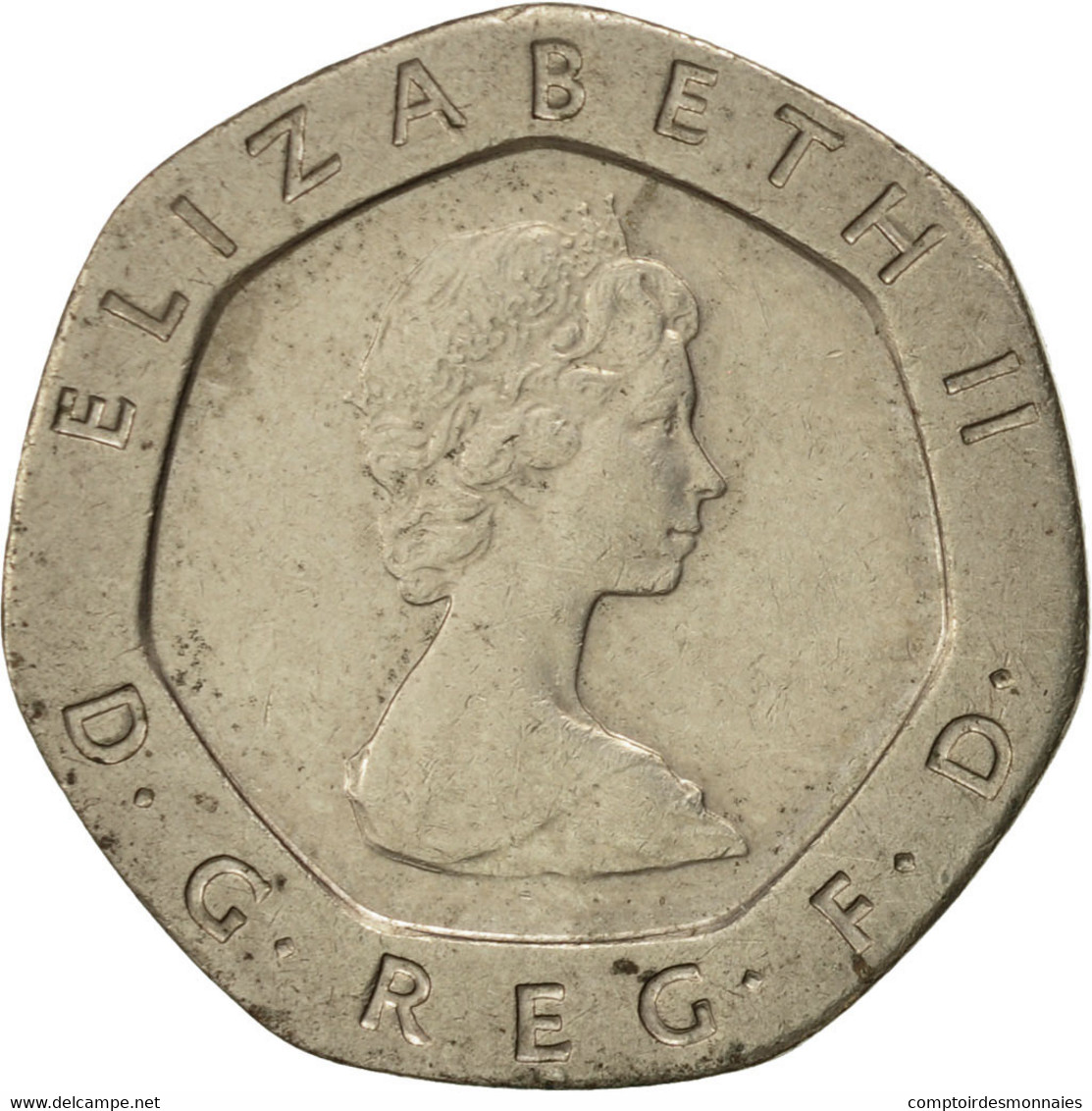 Monnaie, Grande-Bretagne, Elizabeth II, 20 Pence, 1983, TTB, Copper-nickel - 20 Pence