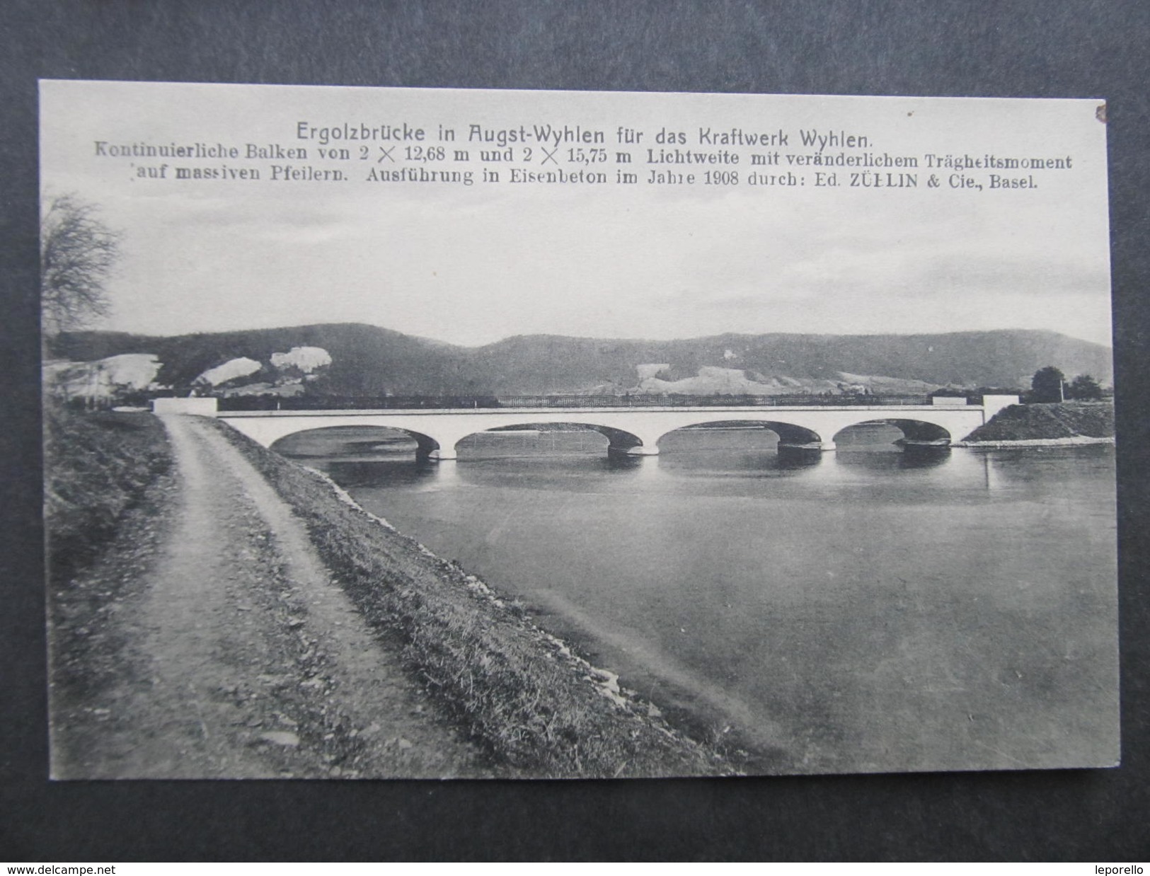 AK GRENZACH WYHLEN Brücke Ca.1908 //// D*26282 - Grenzach-Whylen
