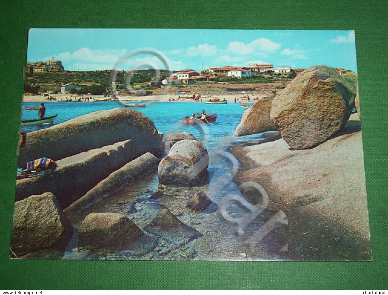 Cartolina Santa Teresa Gallura - Capo Testa - La Spiaggia 1965 Ca - Cagliari