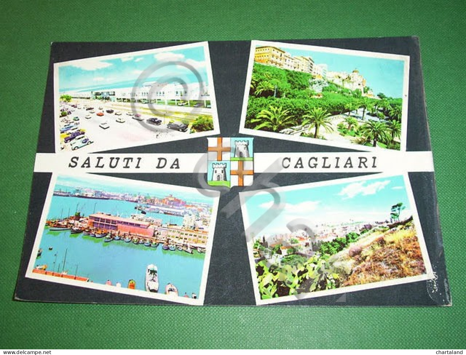 Cartolina Cagliari - Vedute Diverse 1966 - Cagliari