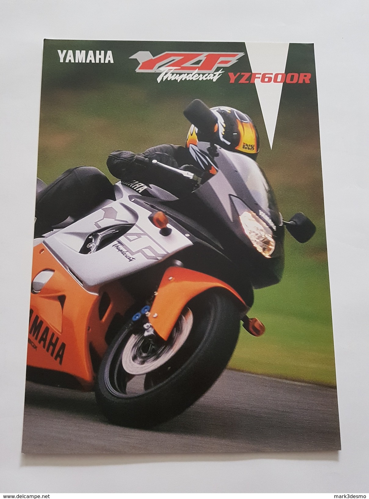 4) Yamaha YZF 600 Thundercat 1994 Depliant Originale Moto - Genuine Brochures - Motorrad Originalprospekt - Moto