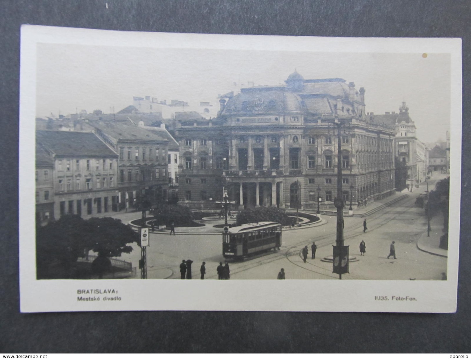 AK BRATISLAVA Strassenbahn Ca.1930  //// D*26312 - Slowakei