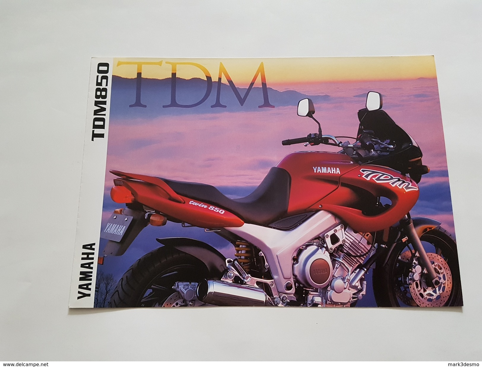 4) Yamaha TDM 850 1997 Depliant Originale Moto - Genuine Brochures - Motorrad Originalprospekt - Moto