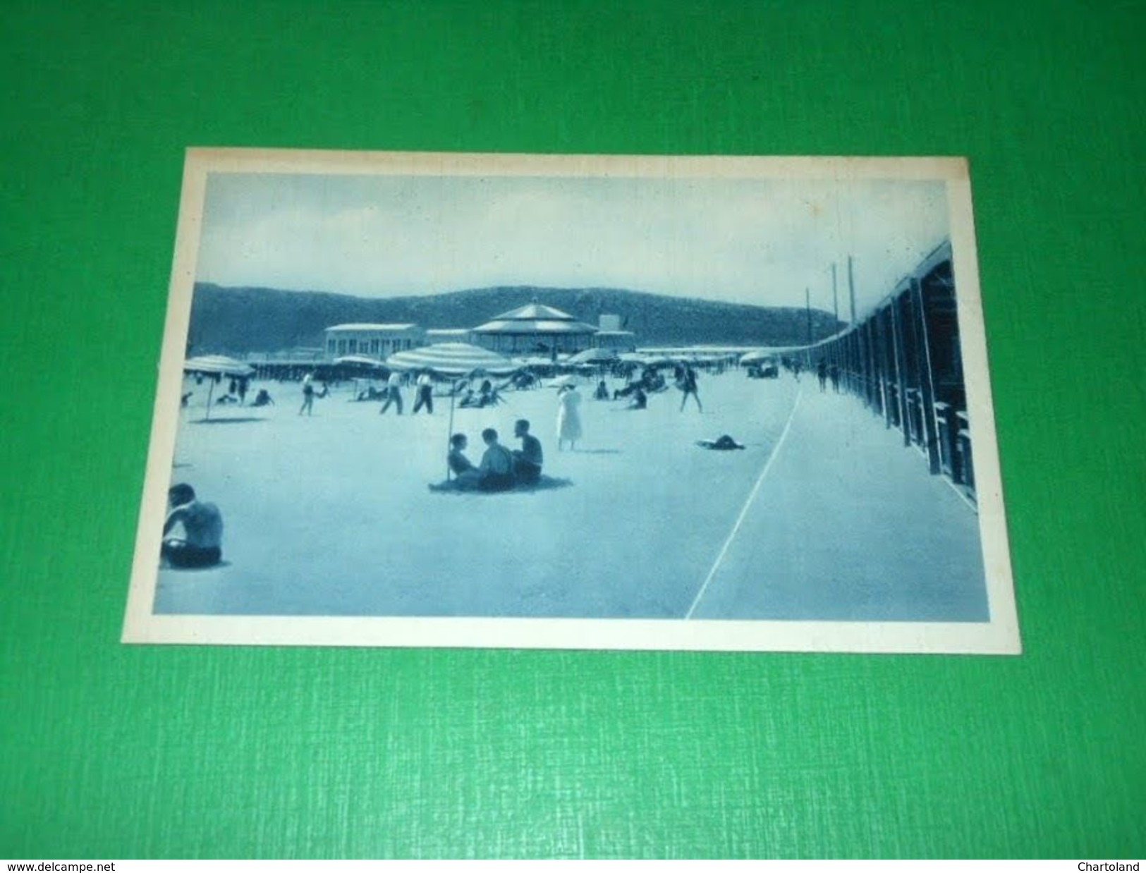 Cartolina Cagliari Poetto - Stabilimento Lido 1935 Ca - Cagliari