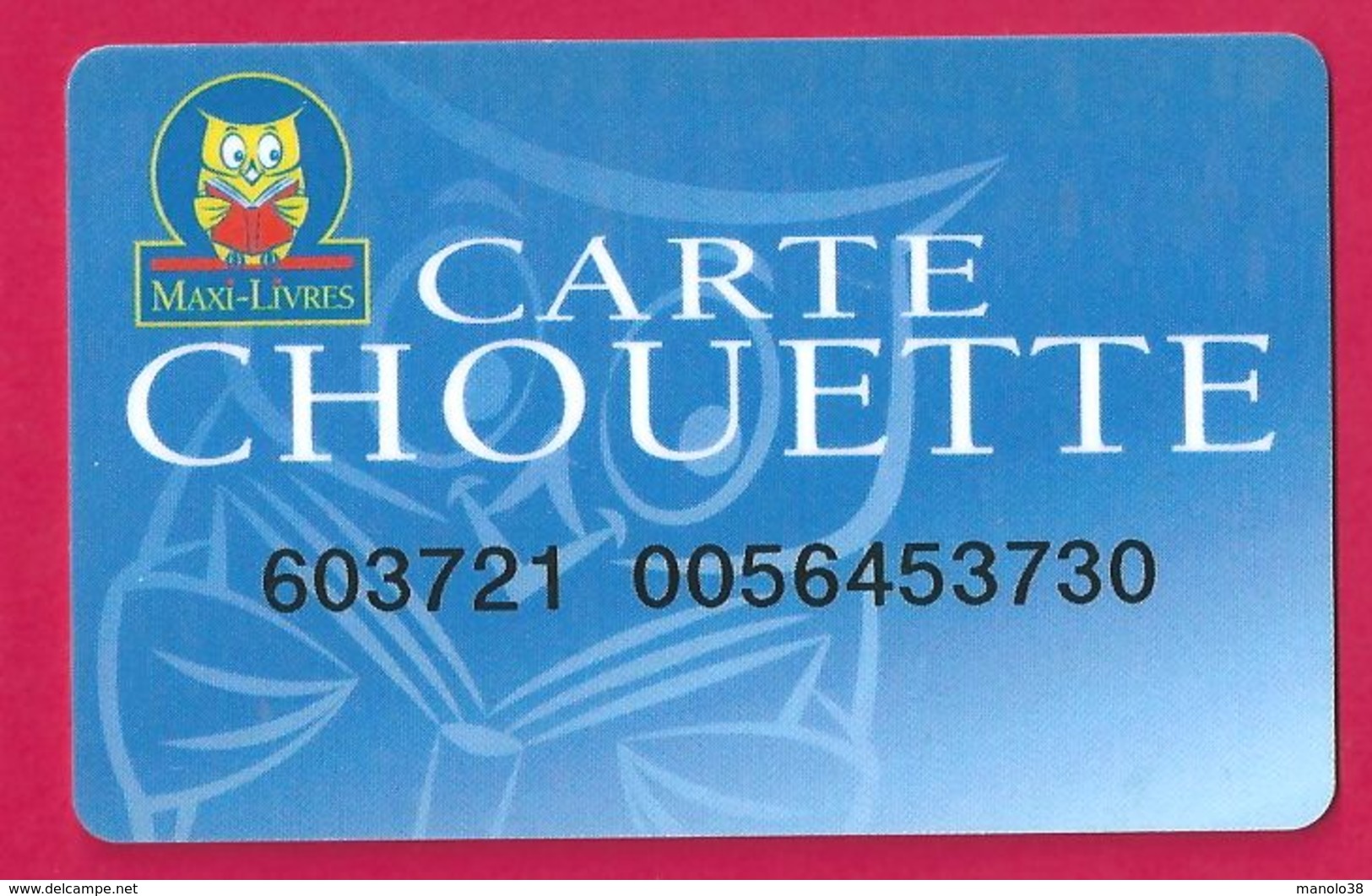 Carte Maxi Livre Carte Chouette. - Non Classés