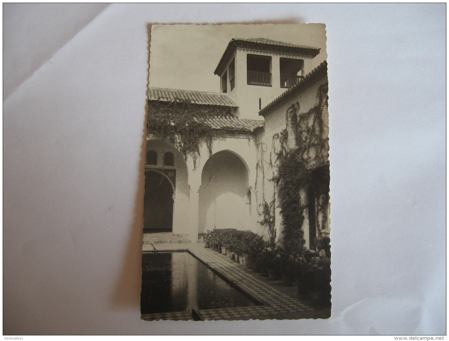 MALAGA PATIO INTERIOR DE LA ALCAZABA   -   B  2630 - Autres & Non Classés