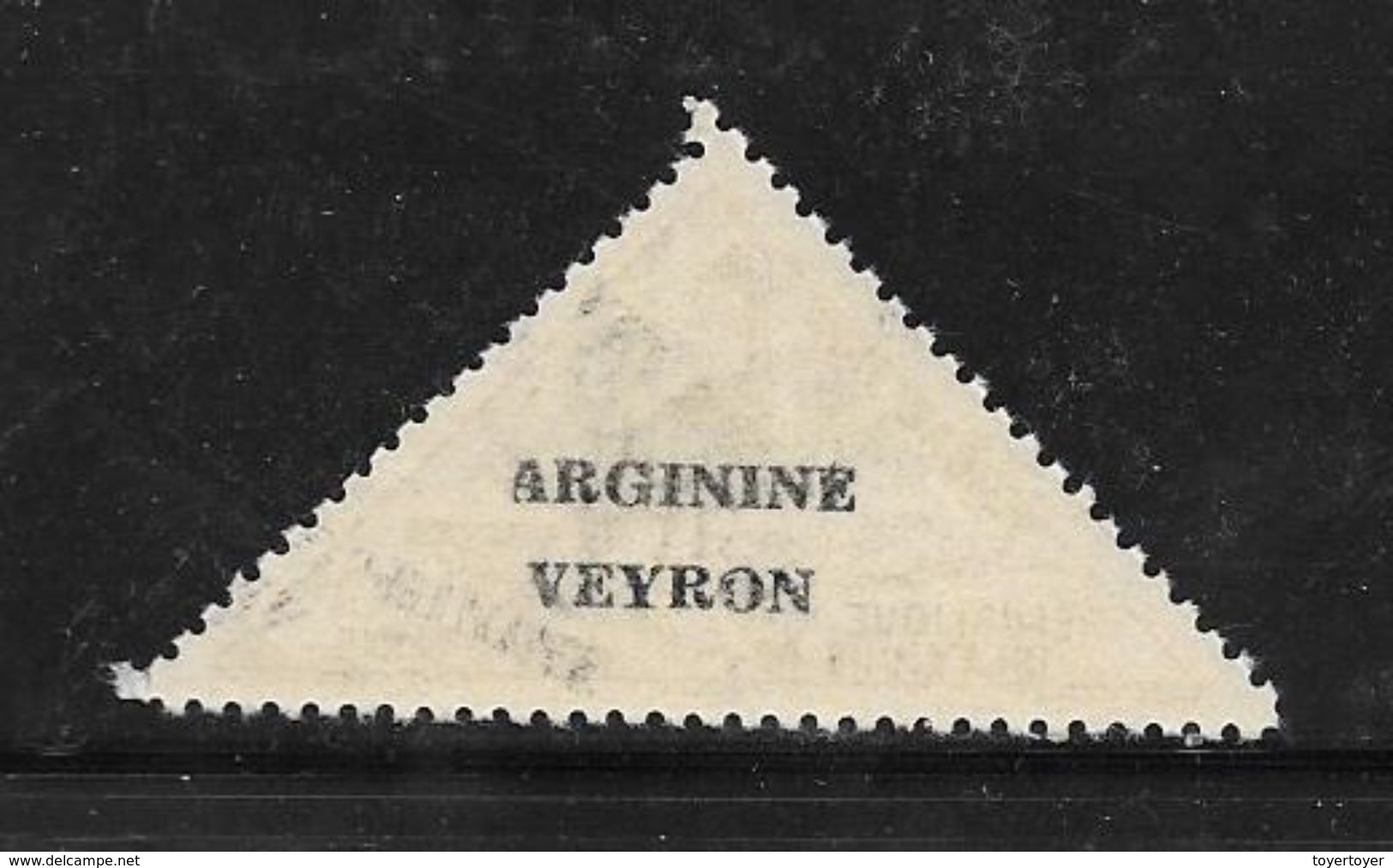 Pu35-timbre De Mauritanie Avec Publicité Au Verso Arginine Veyron Tn°35 N++ - Autres & Non Classés