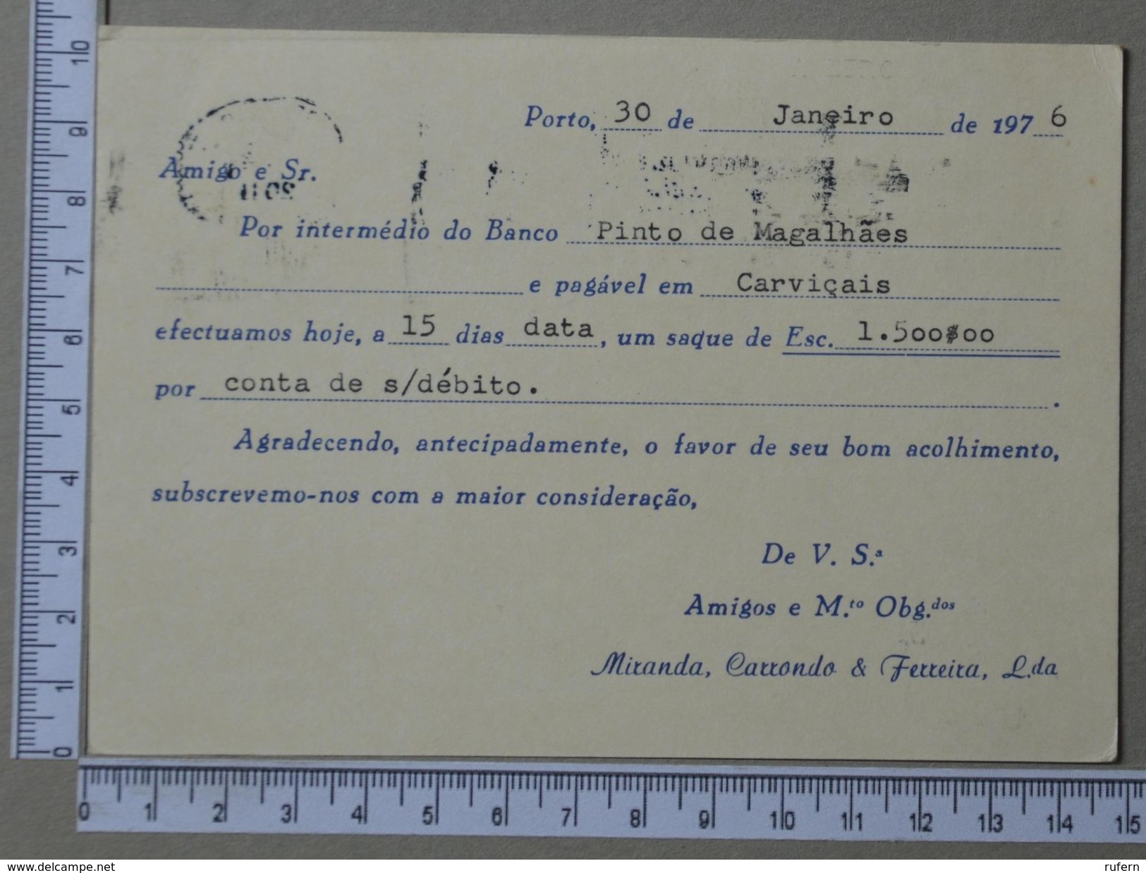 PORTUGAL - POSTAL STATIONERY - (Nº18598) - Entiers Postaux