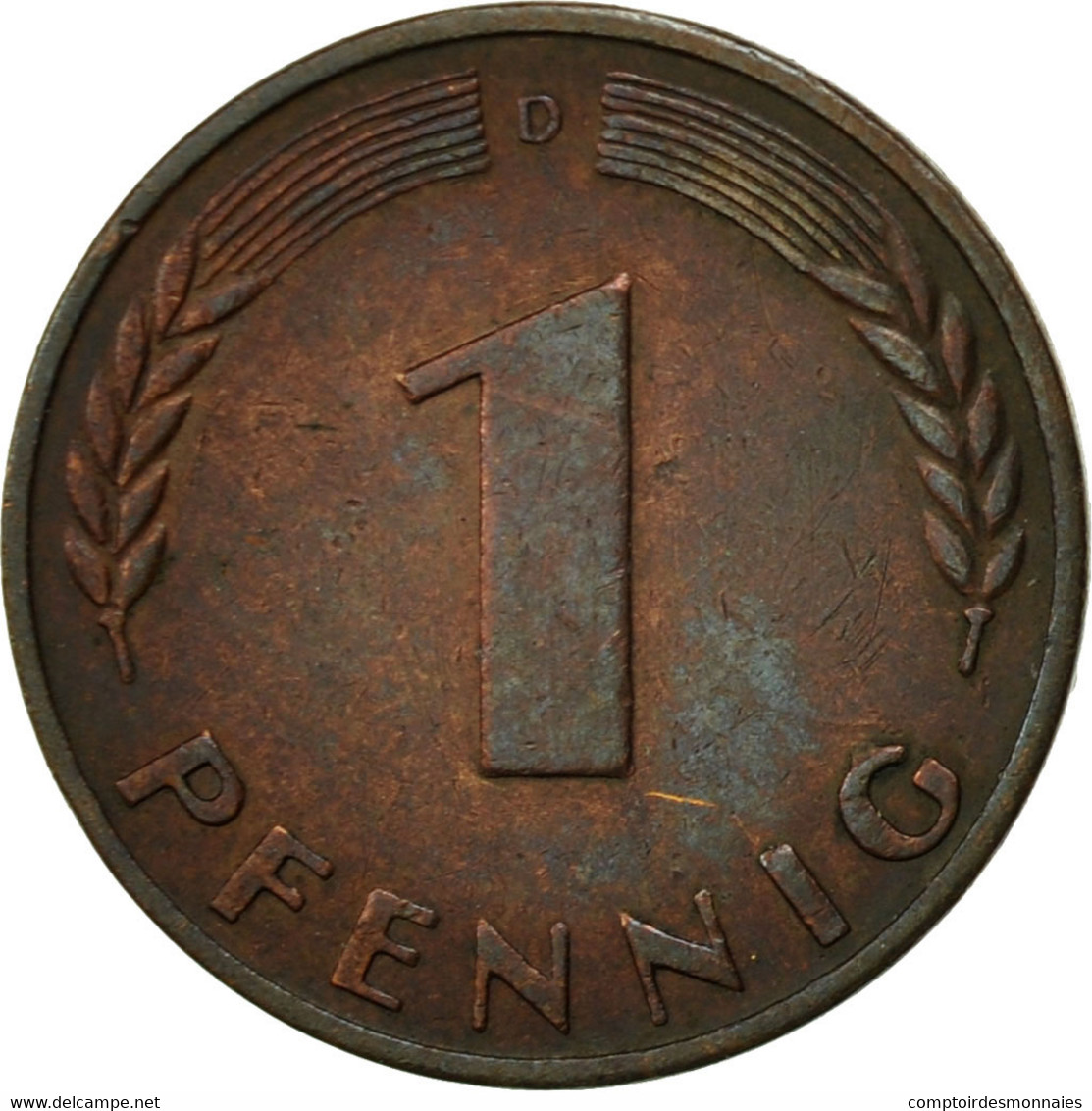 Monnaie, République Fédérale Allemande, Pfennig, 1969, Munich, TTB, Copper - 1 Pfennig