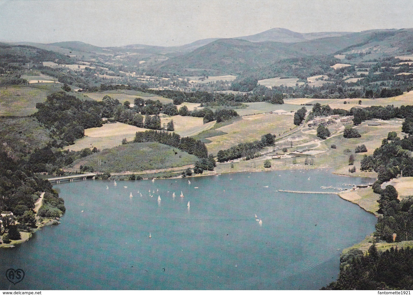 LA SALVETAT SUR AGOUT VUE AERIENNE SUR LA LAC DE LA RAVIEGE (dil58) - La Salvetat