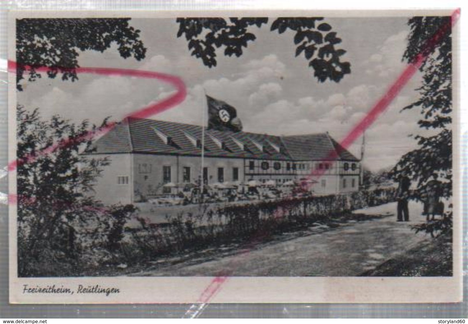 Cpa St003194 Freizeitheim Reutlingen Grobgaststatte U.ferienheim Aller Schaffenden WwII , Période Nsdap - Reutlingen