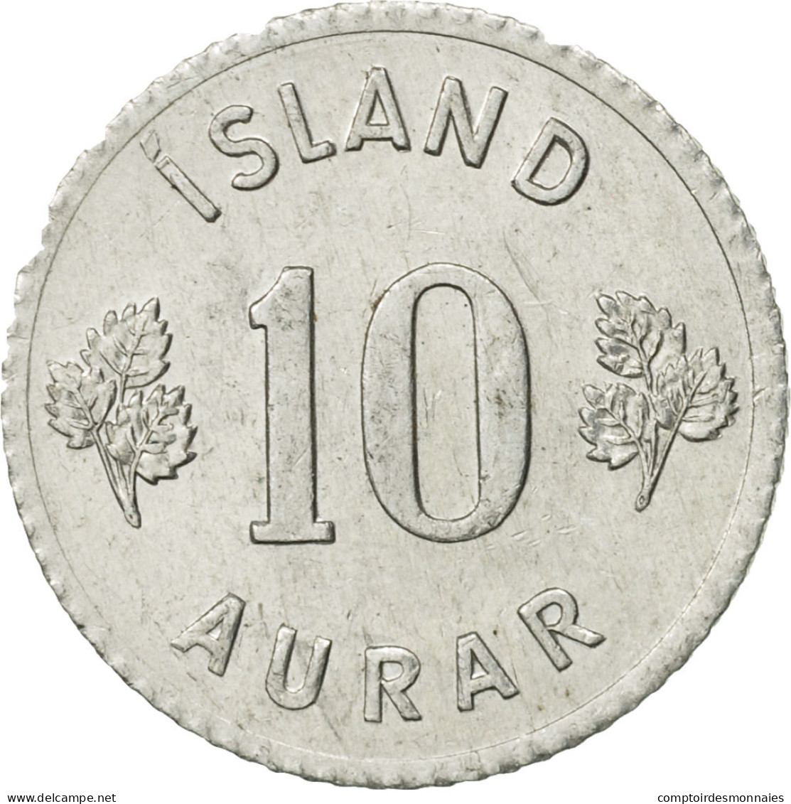 Monnaie, Iceland, 10 Aurar, 1970, SUP, Aluminium, KM:10a - Islande