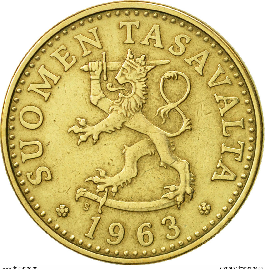 Monnaie, Finlande, 20 Pennia, 1963, TTB+, Aluminum-Bronze, KM:47 - Finlande