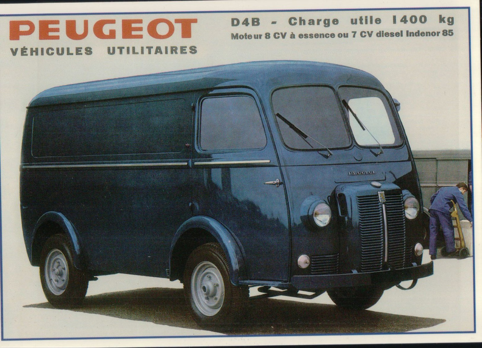 970A      PEUGEOT D4B     NON ECRITE - Voitures De Tourisme