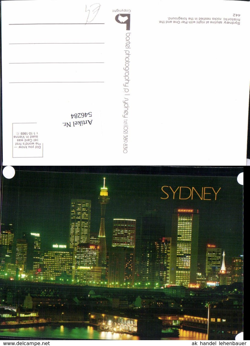 546284,Australia Sydney Skyline Hochh&auml;user Wolkenkratzer Pier One - Sonstige & Ohne Zuordnung