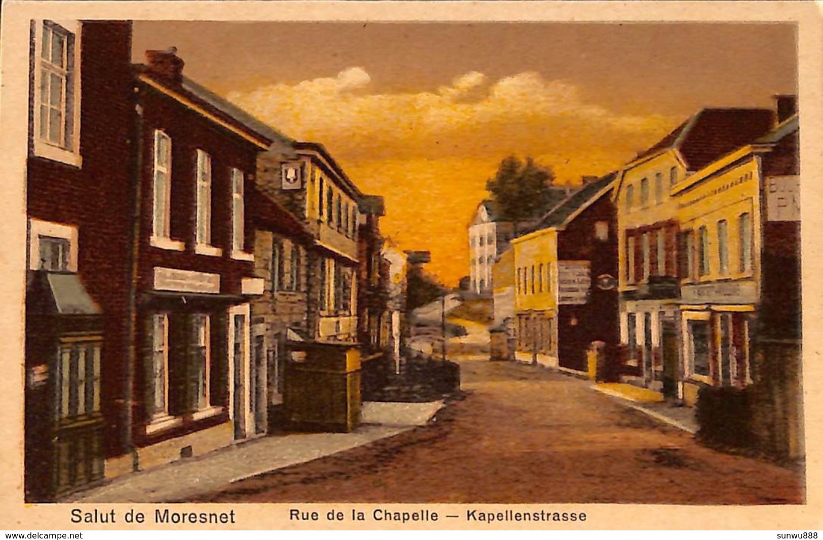 Salut De Morenest - Rue De La Chapelle - Kapellenstrasse (colorisée) - Plombières