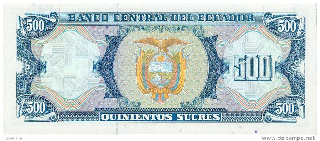 25-Equateur Billet De 500 Sucres 1988 GZ173 Neuf - Ecuador