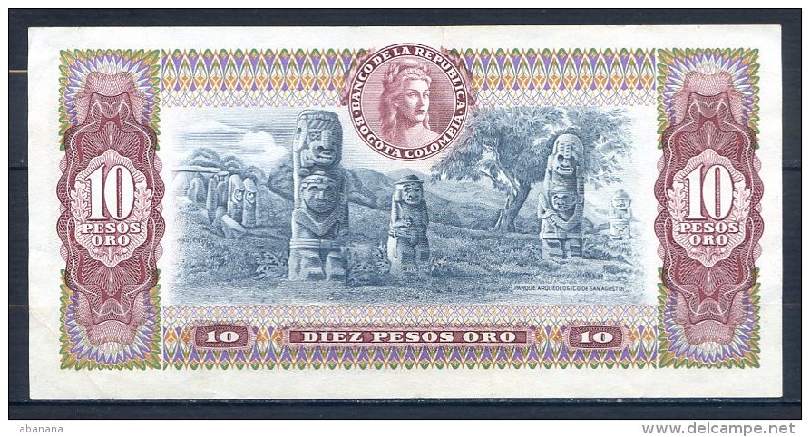 506-Colombie Billet De 10 Pesos Oro 1976 - 460 - Colombie