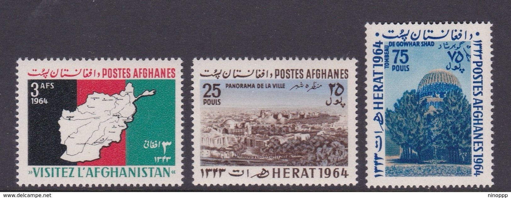 Afghanistan SG 524-526 1964 Tourist Publicity MNH - Afghanistan