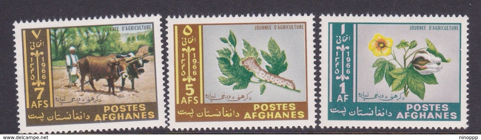 Afghanistan SG 564-566 1966 Agricultural Day MNH - Afganistán