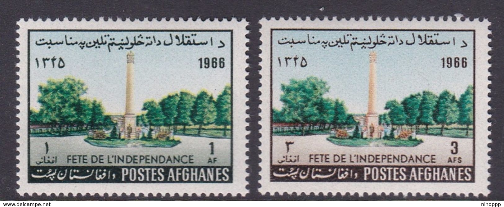 Afghanistan SG 570-571 1966 Independence Day MNH - Afghanistan