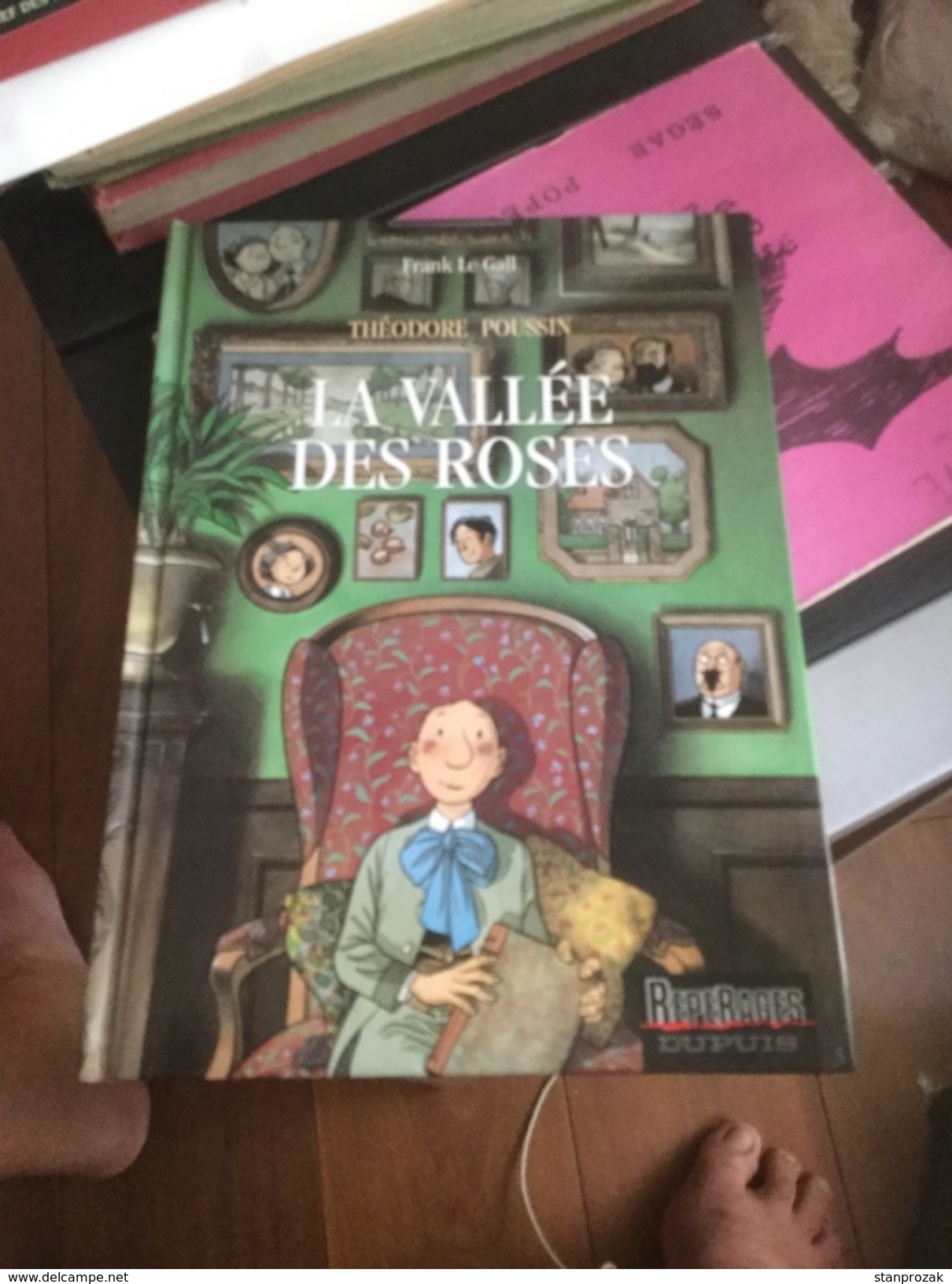 Théodore Poussin La Vallée Des Roses - Théodore Poussin