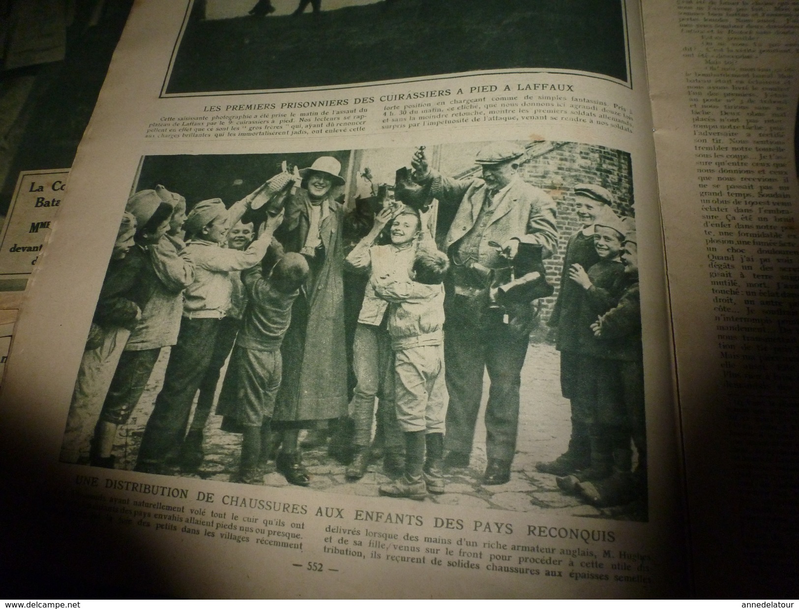 1917 J'AI VU: Héroïque Mme Pellequer à Quesmy;PENSYLVANIA;La Foudre Bizarre;Une Héroïque Poule Belge;Guerriers Cafres - Francés