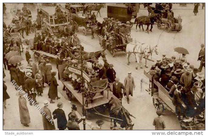 Berlin Mitte (1000) Verkehrsstreik I-II (Marke Entfernt) - Sonstige & Ohne Zuordnung