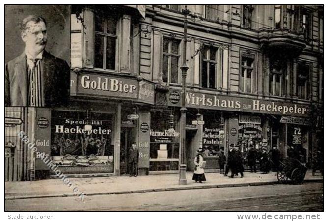 Berlin Mitte (1000) Gasthaus Zum Hackepeter 1912 I-II - Sonstige & Ohne Zuordnung