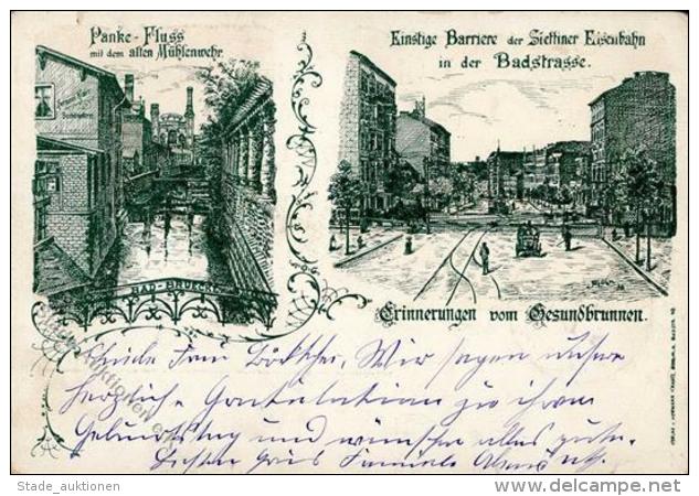 Berlin (1000) M&uuml;hle 1901 I-II (fleckig) - Sonstige & Ohne Zuordnung