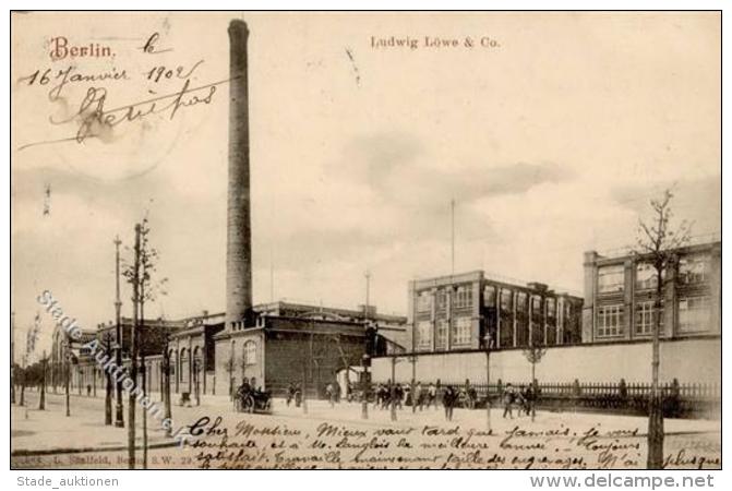 BERLIN (1000) - J&uuml;dische Fabrik Ludwig L&ouml;we &amp; Co. I-II - Sonstige & Ohne Zuordnung