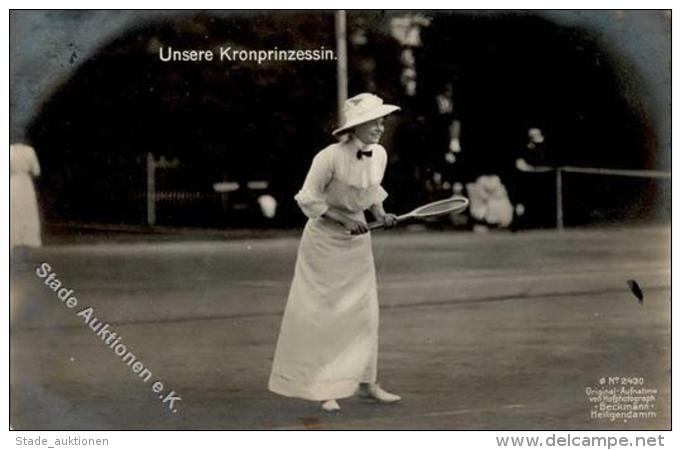 TENNIS - Unsere Kronprinzessin Beim Tennis (Heiligendamm) I-II - Tennis