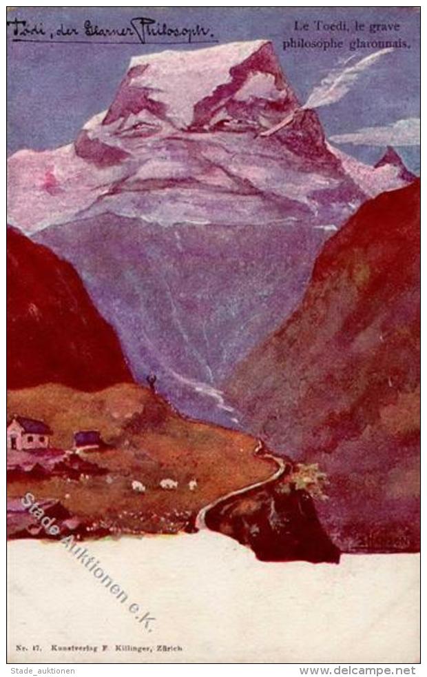 Berggesichter Sign. Hansen T&ouml;di Der Glasner Philosoph I-II Face &agrave; La Montagne - Sonstige & Ohne Zuordnung