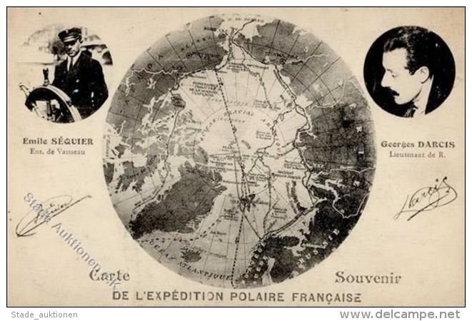 Expedition Nordpol Expedition Polaire Francaise Emile Sequier U. Georges Darcis I-II - Ohne Zuordnung