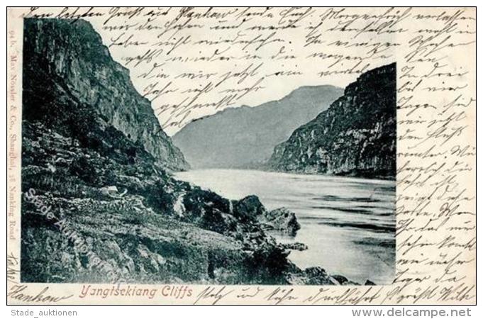 Kolonien Kiautschou Yangtsekiang Cliffs Stmpl. Kais. Deutsche Marine Schiffspost Nr. 44 29.6.03 I-II Colonies - Ohne Zuordnung