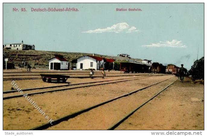Kolonien Deutsch S&uuml;dwestafrika Station Seeheim Eisenbahn  I-II Chemin De Fer Colonies - Unclassified