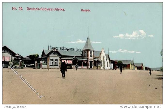 Kolonien Deutsch S&uuml;dwestafrika Karibib Hotel Roesemann I-II Colonies - Ohne Zuordnung