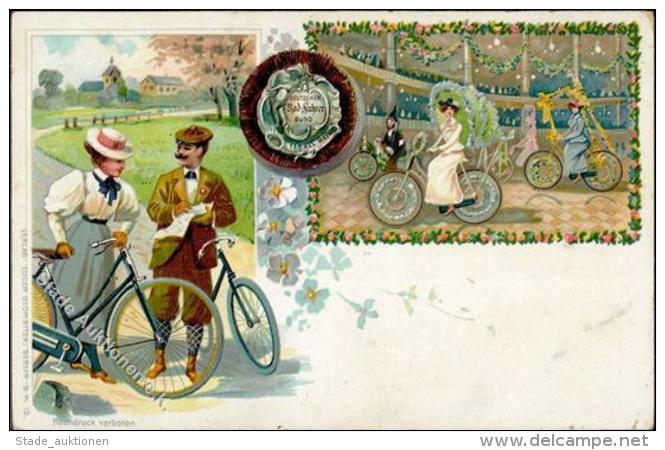 Fahrrad Kindl Litho I-II Cycles - Sonstige & Ohne Zuordnung