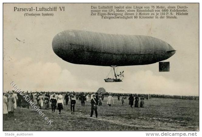 Parseval VI Unstarres System 1910 I-II - Zeppeline