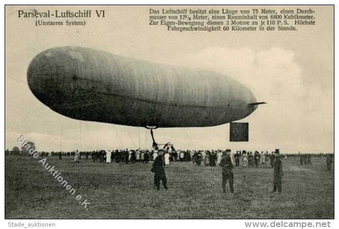 Parseval Luftschiff VI  1910 I-II - Zeppeline