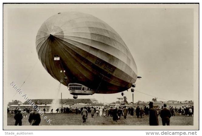 ZEPPELIN - Graf Zeppelin - Abgabe Von Wasserbalast I-II Dirigeable - Dirigibili