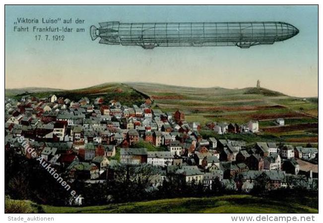 Zeppelin Viktoria Luise 1912 Ansichtskarte I-II Dirigeable - Zeppeline