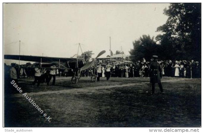 Flugereignis REUTLINGEN (7410) Schw&auml;bischer &Uuml;berlandflug 1911 Fotokarte I-II R!R! Aviation - Sonstige & Ohne Zuordnung