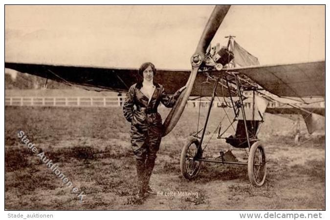 Flugzeug Vor 1945 Lotte M&ouml;hring I-II Aviation - Weltkrieg 1939-45