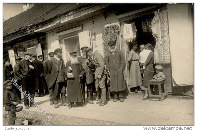 Judaika - Foto-Ak Juden In PINSK 1916 I Judaisme - Judaika