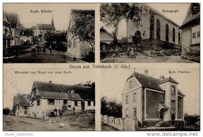 Synagoge TRIMBACH,Elsass - Mit SYNAGOGE I-II Synagogue - Judaika